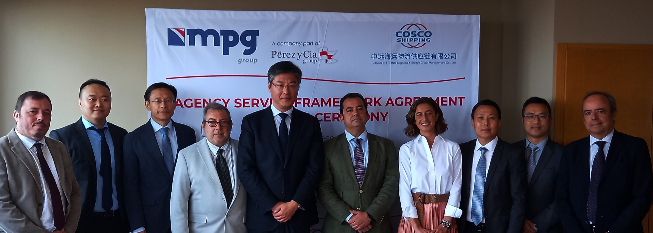 Acuerdo de Cooperación  entre MPG Group y COSCO Logistics